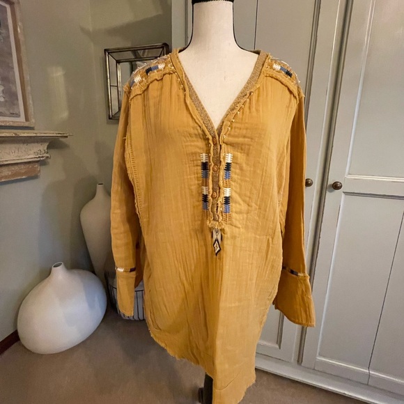 Johnny Was Boho Top. Size medium - Picture 2 of 12